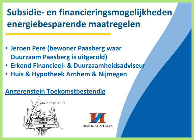 Financiering-Angerenstein