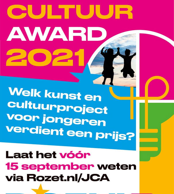 Jeugd Cultuur Award: winnen om te stralen!